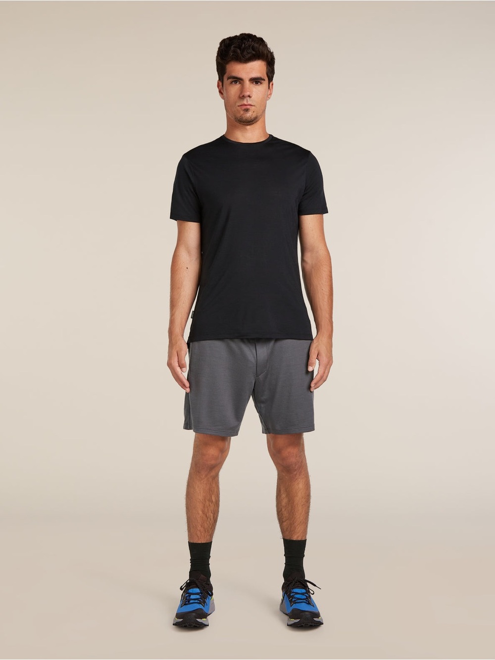 Icebreaker Cool-Lite Merino Wool Blend T-shirt Black XL